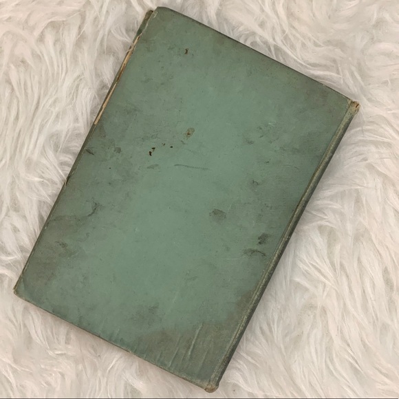c.1800s Vintage Blue Green Floral Tabletop Book - Picture 4 of 13